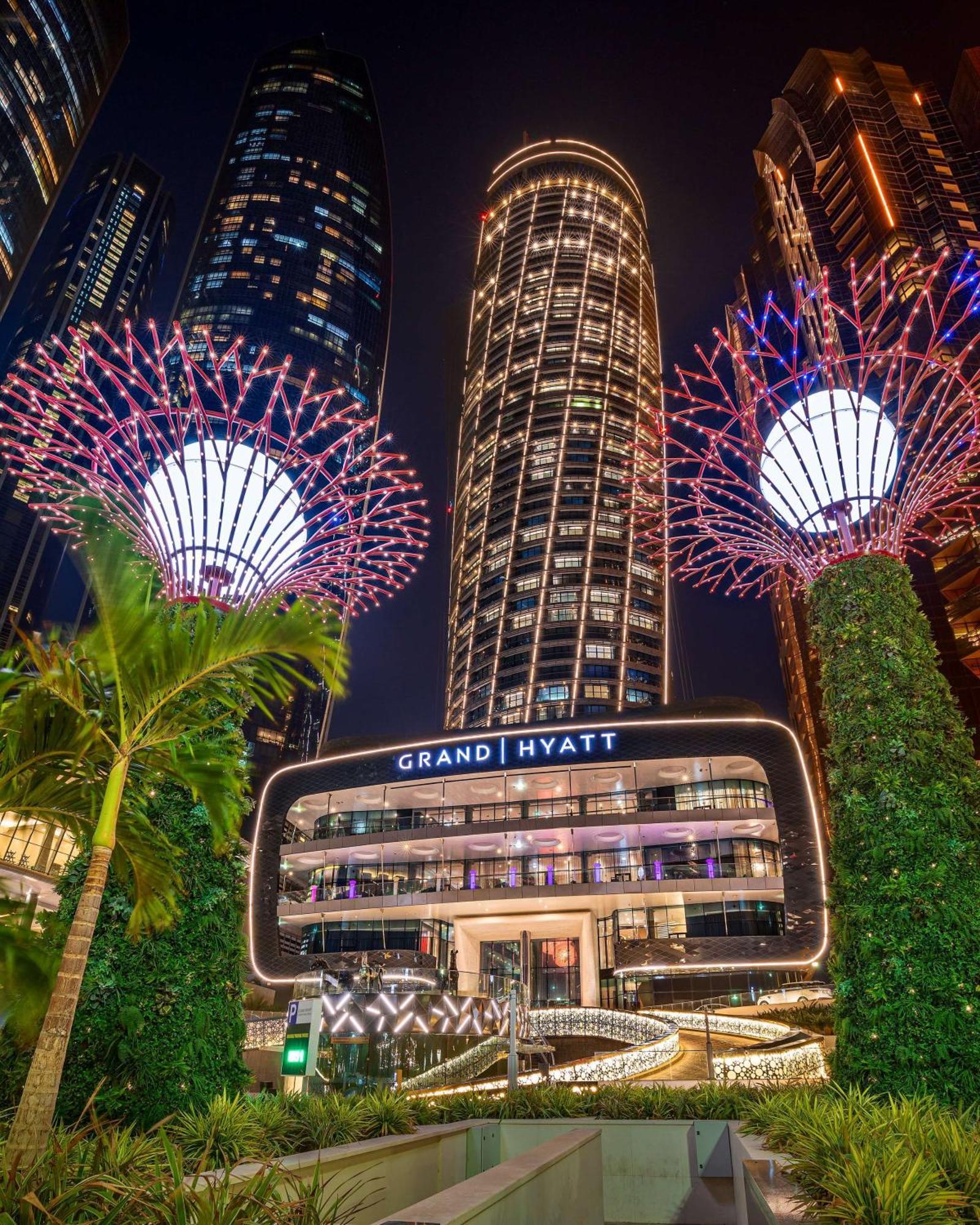 Grand Hyatt Abu Dhabi Hotel & Residences Emirates Pearl Esterno foto Grand Hyatt Dubai